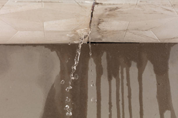 Professional Sewage Cleanup technician working in Lawn, PA